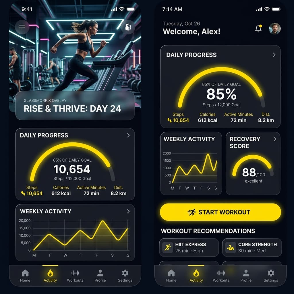 Vibe Fitness App